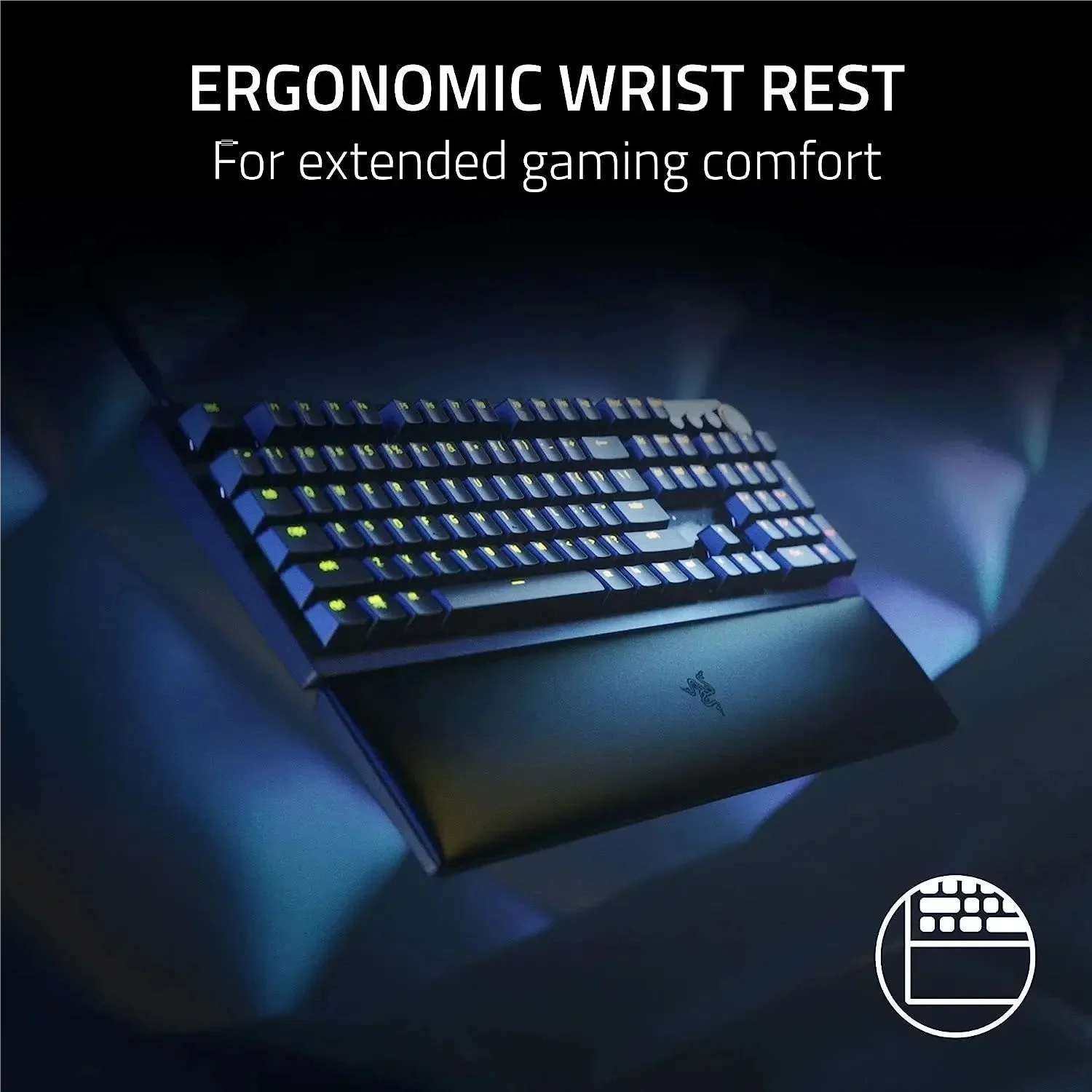 Huntsman V2 Optical Gaming Keyboard – Fastest Clicky Optical Switches and 8000Hz Polling Rate