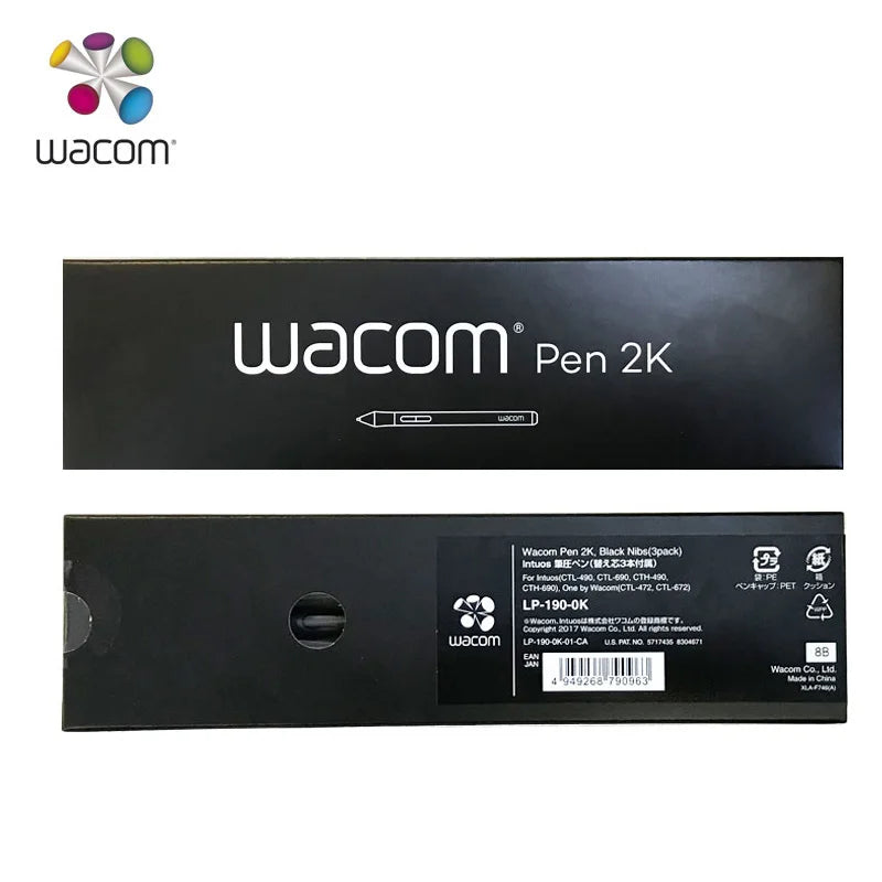 Pen 2K (LP-190-0K) for  Intuos CTL-490 / 690 CTH-490 / 690 One by  CTL-472 / 672 Drawing Tablets