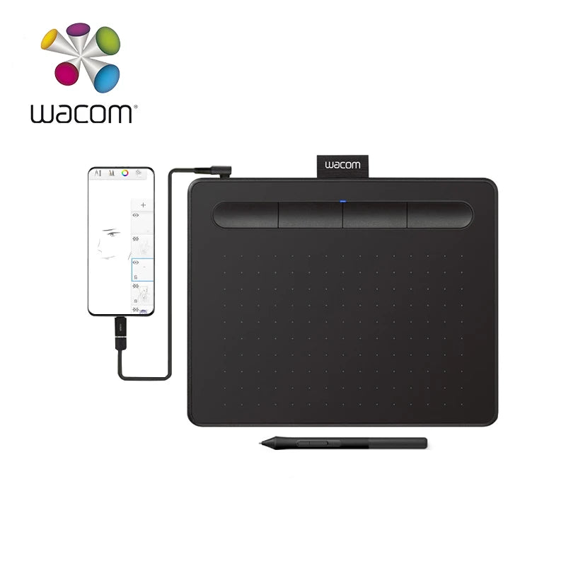 Wacom Intuos Small CTL-4100 Graphics Drawing Tablet