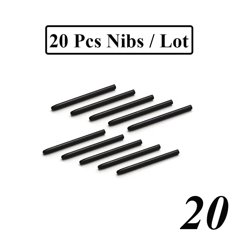 Replacement Nibs for Wacom 471,671,472,672, Intuos CTH-490/690, CTL-490/690/4100WL/6100WL, Intuos 4 / 5 / Pro, Bamboo, Cintiq