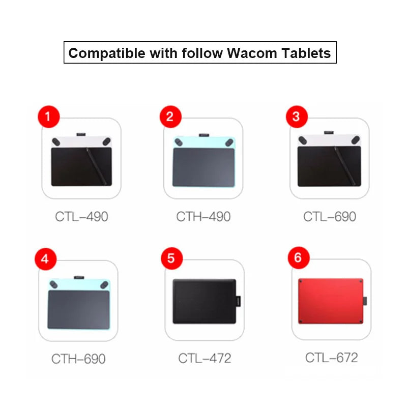 Pen 2K (LP-190-0K) for  Intuos CTL-490 / 690 CTH-490 / 690 One by  CTL-472 / 672 Drawing Tablets