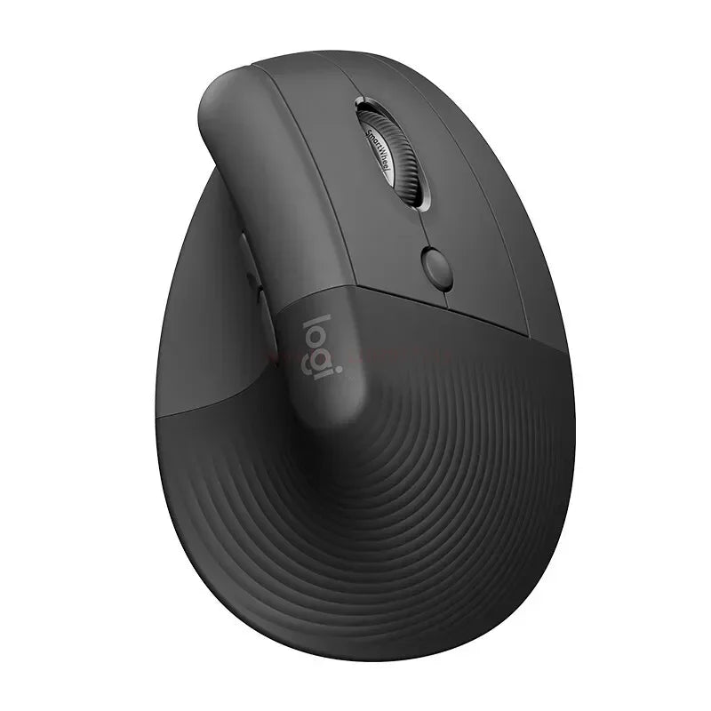 Logitech Lift Vertical Ergonomic Mouse – Wireless Bluetooth and 2.4G, 6-Button, 1000 DPI for PC and Laptop