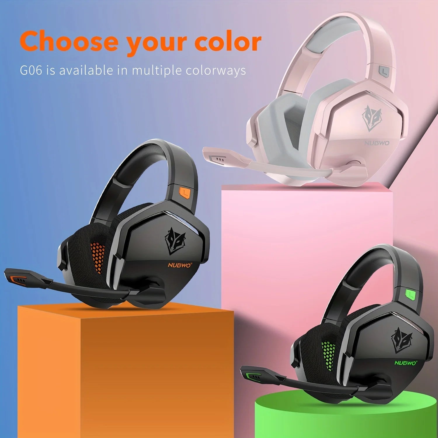 NUBWO G06 Gaming Headset The Earmuffs That Make You a Gaming Ninja While Silencing Your Snack Crunches!