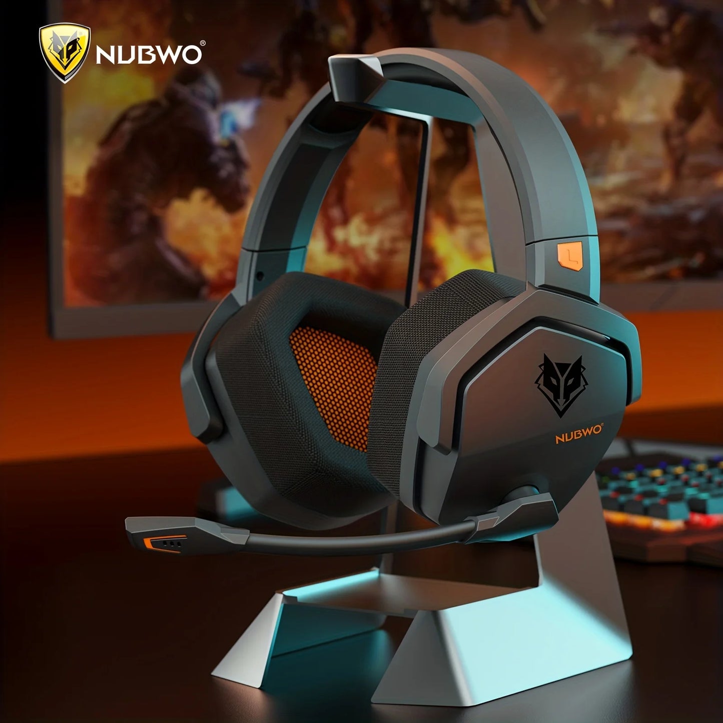 NUBWO G06 Gaming Headset The Earmuffs That Make You a Gaming Ninja While Silencing Your Snack Crunches!