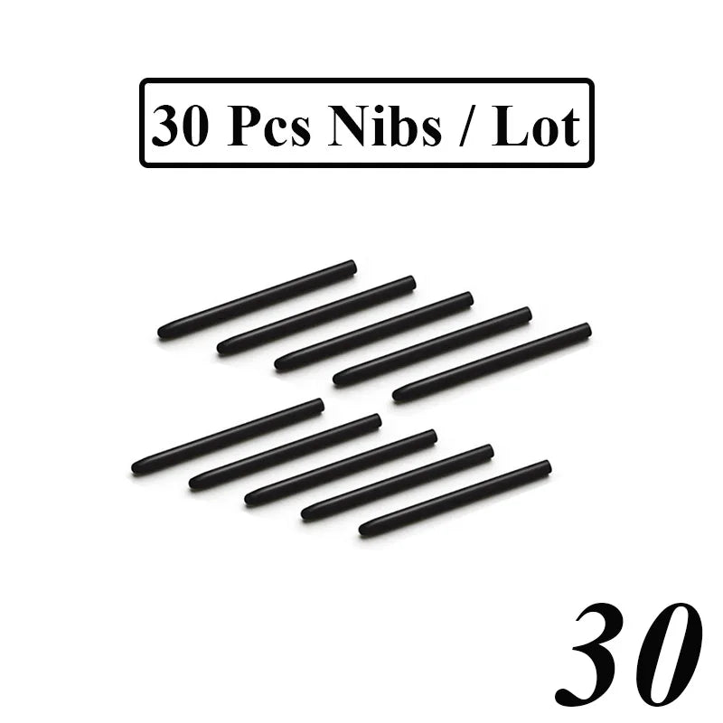 Replacement Nibs for Wacom 471,671,472,672, Intuos CTH-490/690, CTL-490/690/4100WL/6100WL, Intuos 4 / 5 / Pro, Bamboo, Cintiq